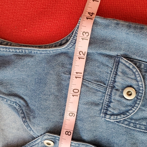 â˘Lord & Taylor'sâ˘Young People's Shopâ˘denim and leaf design dressâ˘sz.10-12 - Picture 5 of 13